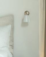 Richmond kleine Wandleuchte – Poliertes Nickel...