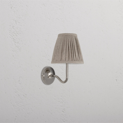 Malvern kleine Wandleuchte Poliertes Nic gallery