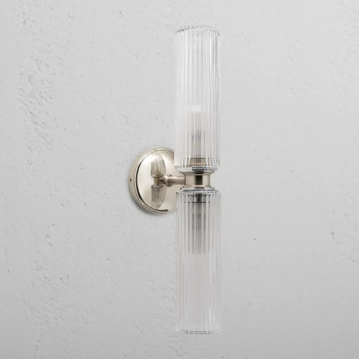 Claremont Medium-Wandleuchte Poliertes N gallery