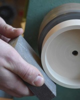 Hängelampe aus Eiche Holz im skandinavischen Design &nd