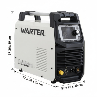 WARTER CUT-50 SE Plasmaschneider 50 A HF-Pilotbogen 20 mm 8