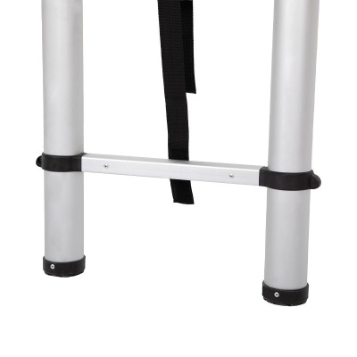 Teleskopleiter 3,2 m Aluminium  mit 11 Sprossen und Soft-Clo
