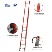 WARTER GFK214 Glasfaserleiter 2×14 Stufen – 7,74