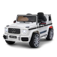 Kinder Elektroauto Mercedes-Benz AMG G63 - 12V Akku, Fernbedienung, EVA-Räder, Softstart