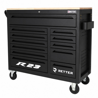 RETTER R23 Werkzeugwagen 372-teilig mit 12V Akku-Schlagschra