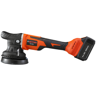 RETTER 20V Akku Exzenter-Poliermaschine 15 mm Hub mit 2 Akku