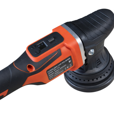 RETTER 20V Akku Exzenter-Poliermaschine 15 mm Hub mit 2 Akku
