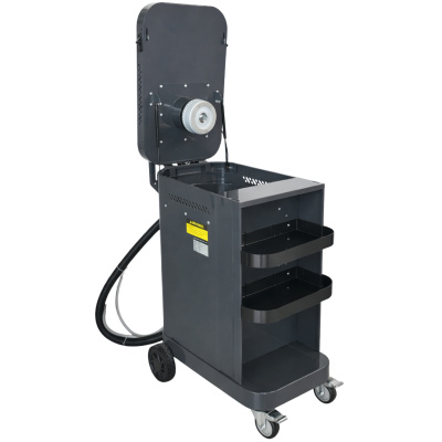RETTER Drucksandstrahler 30 L mit Staubsauger 1200 W mobil 2