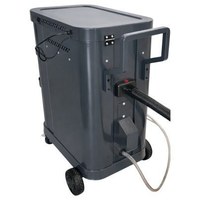 RETTER Drucksandstrahler 30 L mit Staubsauger 1200 W mobil 4