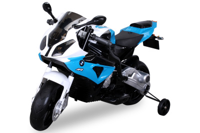 TUDEY Kinder-Elektromotorrad BMW S 1000 RR 12 V 70 W St&uuml
