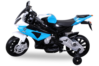 TUDEY Kinder-Elektromotorrad BMW S 1000 RR 12 V 70 W St&uuml