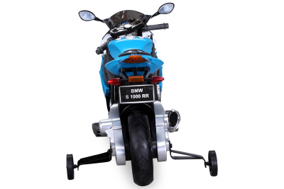 TUDEY Kinder-Elektromotorrad BMW S 1000 RR 12 V 70 W St&uuml