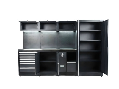 RETTER RTX-0900 Werkstatteinrichtung 16-teilig LED Edelstahl