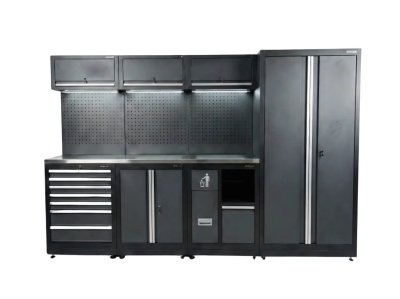 RETTER RTX-0900 Werkstatteinrichtung 16-teilig LED Edelstahl