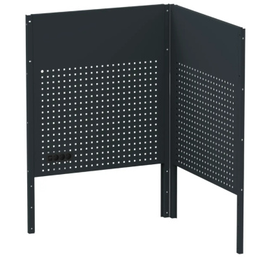 RETTER RTX-5000 Lochwandplatten 2-teilig für Eckmodul 1
