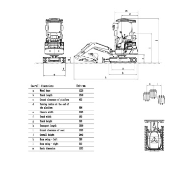 Rhinoceros XN20EV Elektrobagger 2,0 t 5 kW Kompaktbagger 7