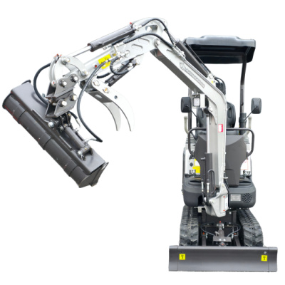 Rhinoceros KS10-8 Mini-Bagger 10 PS Diesel mit Schaufelpaket