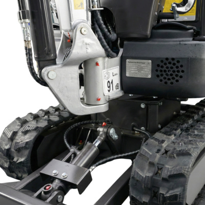 Rhinoceros KS10-8 Mini-Bagger 10 PS Diesel mit Schaufelpaket