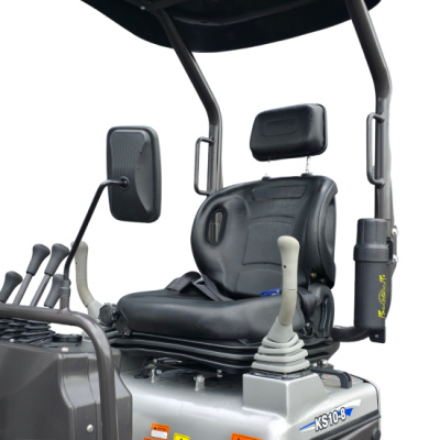 Rhinoceros KS10-8 Mini-Bagger 10 PS Diesel mit Schaufelpaket