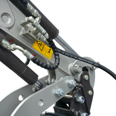 Rhinoceros KS10-8 Mini-Bagger 10 PS Diesel mit Schaufelpaket