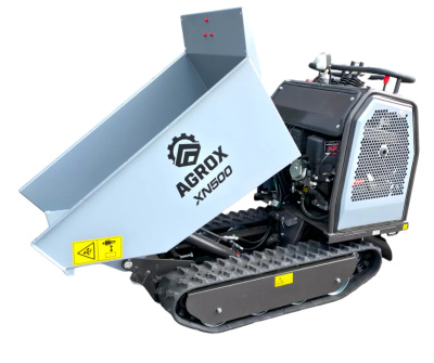 AGROX XN500 Mini-Dumper Raupendumper 10 PS 500 kg hydraulisc