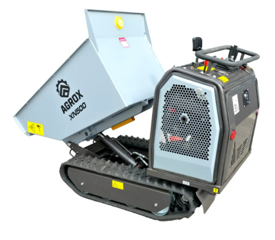 AGROX XN500 Mini-Dumper Raupendumper 10 PS 500 kg hydraulisc