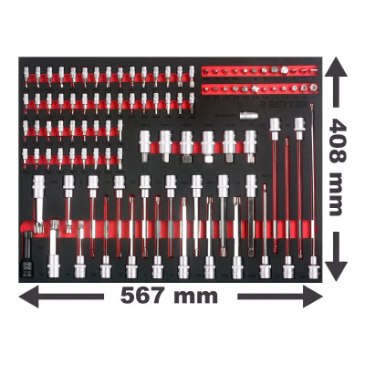 RETTER RTN-1333 Bit- und Steckschl&uuml;ssel-Einlage...