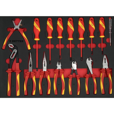 RETTER RTN-1701 VDE-Werkzeugset 16-teilig f&uuml;r...
