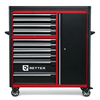 RETTER R3410XXL Werkstattwagen 317-teilig mit Seitenschrank 