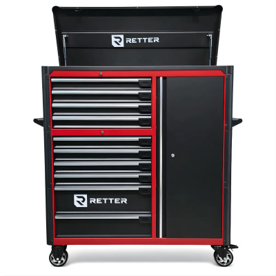 RETTER R3410XXL Werkstattwagen 317-teilig mit Seitenschrank 