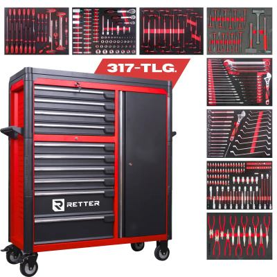 RETTER Werkstattwagen R3410XXL mit Werkz gallery