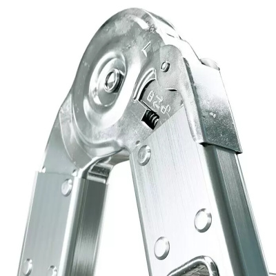 Multifunktionsleiter 4x3 Aluminium 5,5m EN131 Klappleiter - 