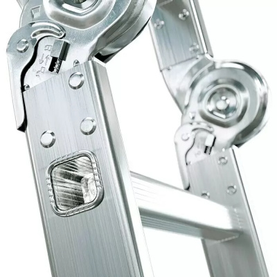 Multifunktionsleiter 4x3 Aluminium 5,5m EN131 Klappleiter - 