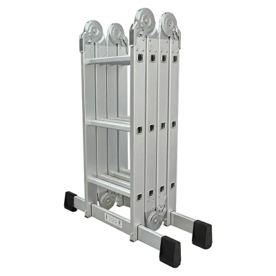 Multifunktionsleiter 4x3 Aluminium 5,5m EN131 Klappleiter - 