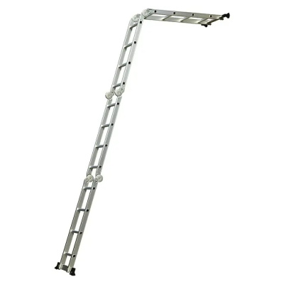 Multifunktionsleiter 4x3 Aluminium 5,5m EN131 Klappleiter - 