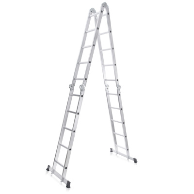 Multifunktionsleiter 4x5 Aluminium 7,8m EN131 Klappleiter HA