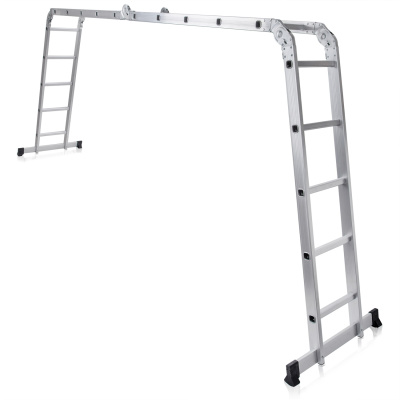 Multifunktionsleiter 4x5 Aluminium 7,8m EN131 Klappleiter HA