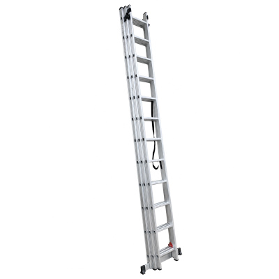 Kombileiter Aluminium 3x13 Mehrzweckleiter 9,24 m 150 kg - h