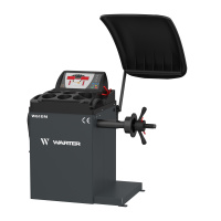 WARTER W610M Reifenwuchtmaschine inkl. Zubehör