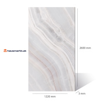PVC Wandpaneel 3D Marmoroptik Weiß